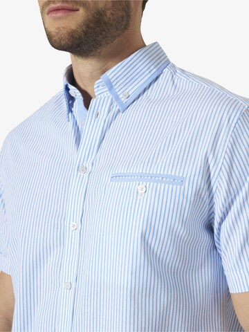 BABISTA Regular fit Button Up Shirt 'Lendir' in Blue