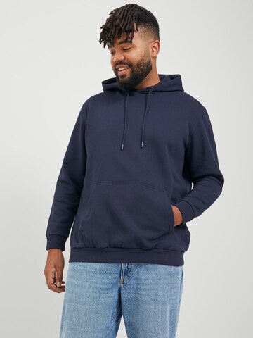 Jack & Jones Plus Sweatshirt 'Bradley' i blå: framsida