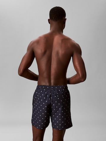 Calvin Klein Swimwear Regular Zwemshorts in Blauw