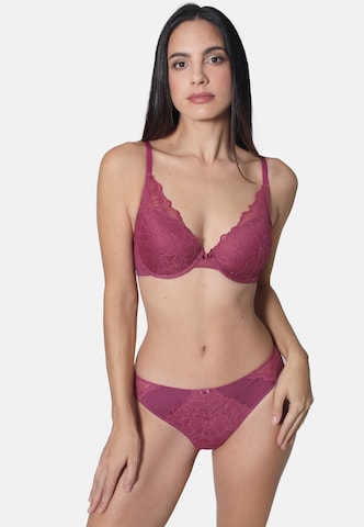 Slip sassa en rose : devant