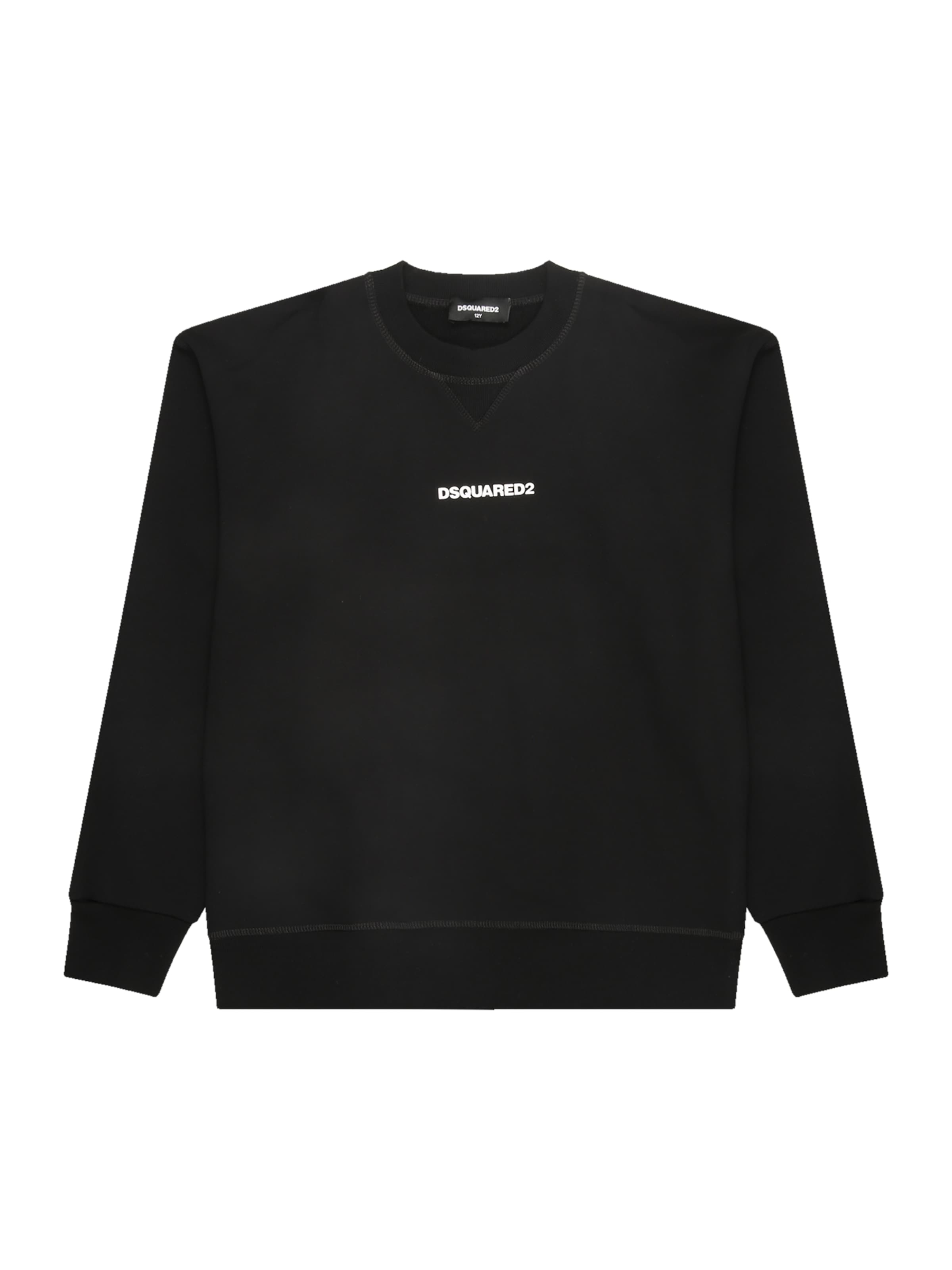 DSQUARED2 Mikina - Čierna: predná strana