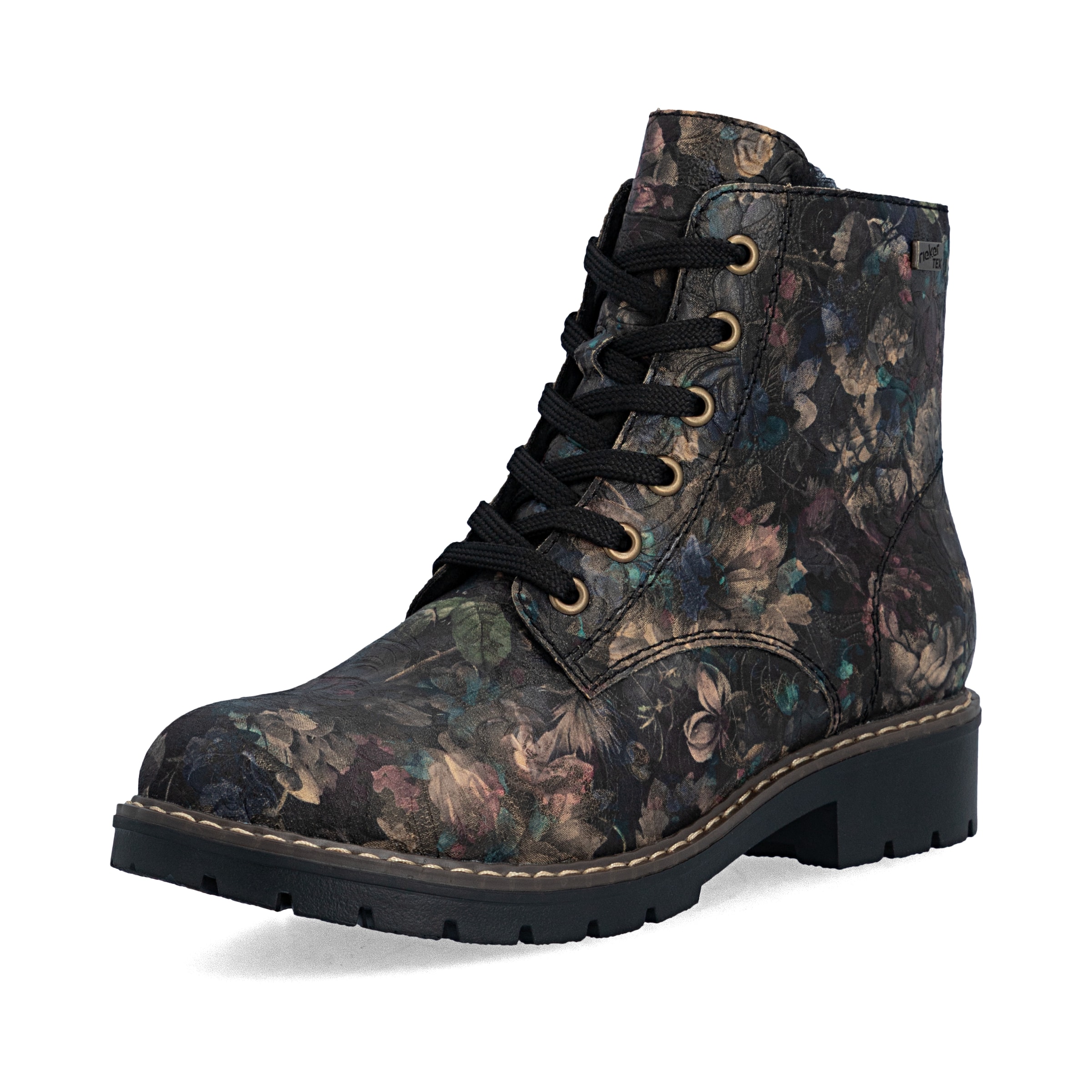 Rieker Lace-Up Ankle Boots ' Y9103 ' in Mixed colors: front