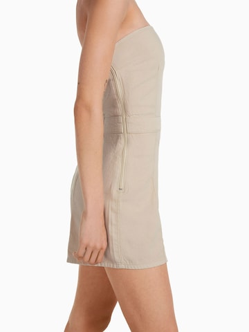 Bershka Jumpsuit in Beige