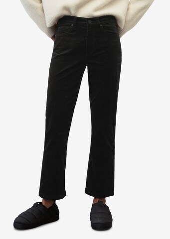 Marc O'Polo Regular Pants 'Linde' in Black: front