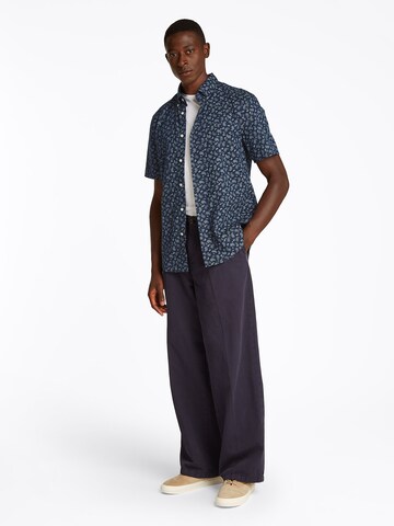 TOMMY HILFIGER Regular fit Overhemd in Blauw