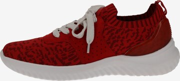 JANA Sneakers laag in Rood