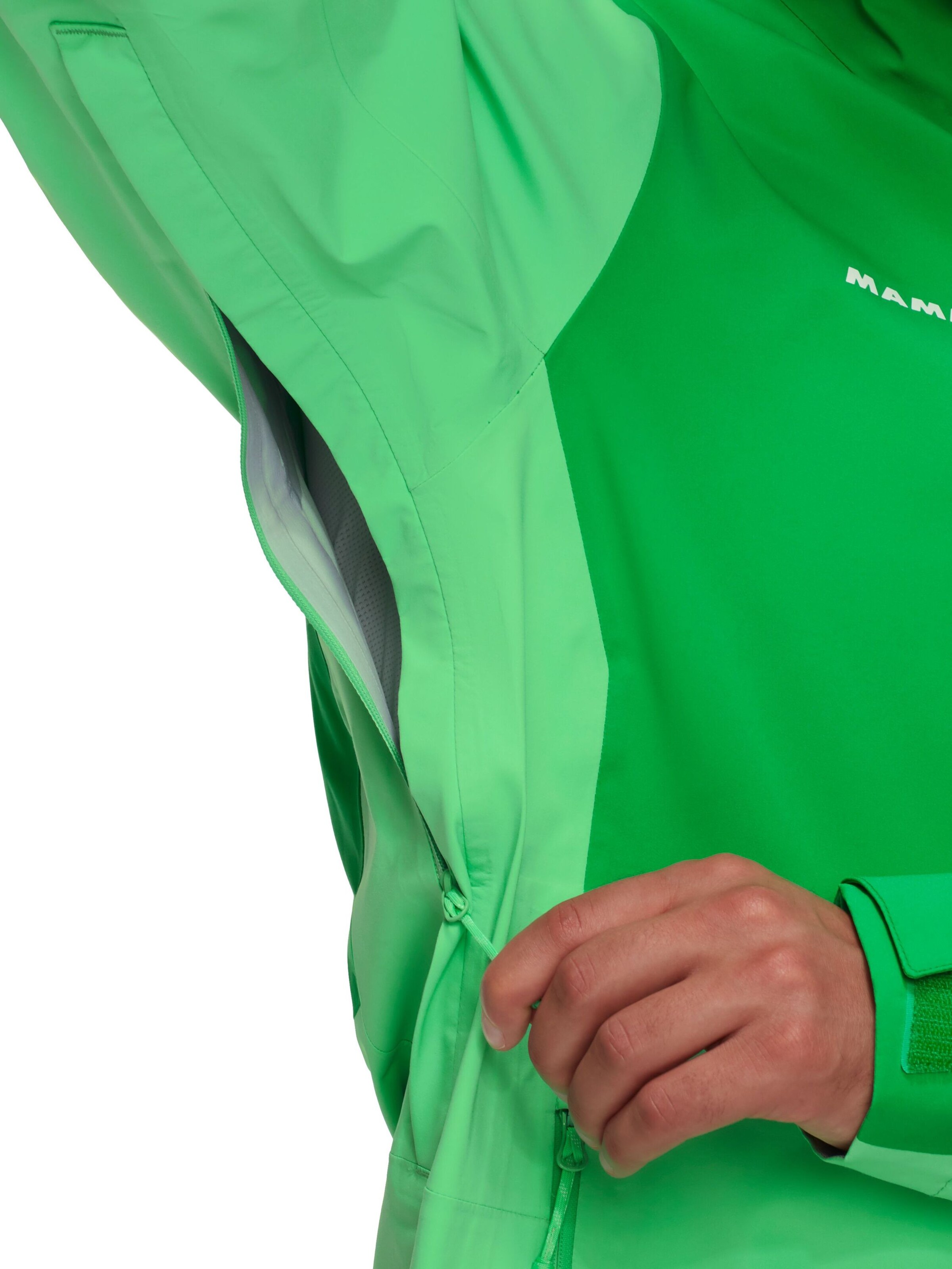 MAMMUT Outdoorjacke in Grün