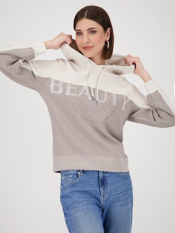 monari Sweatshirt i grå: framsida