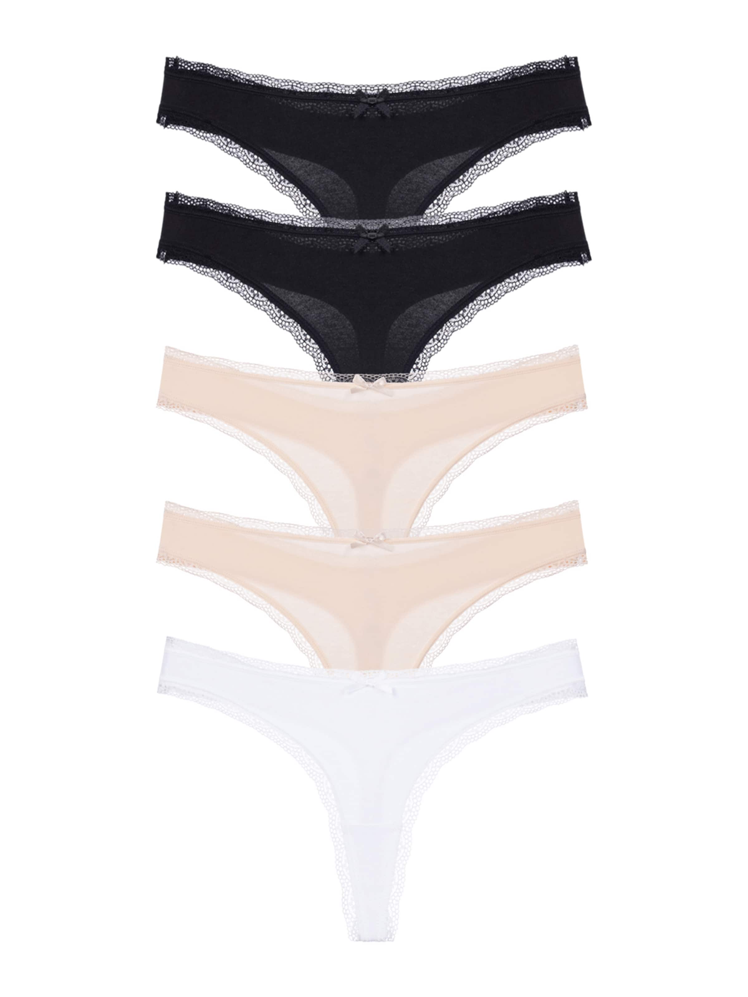 Dorina String in Beige: front