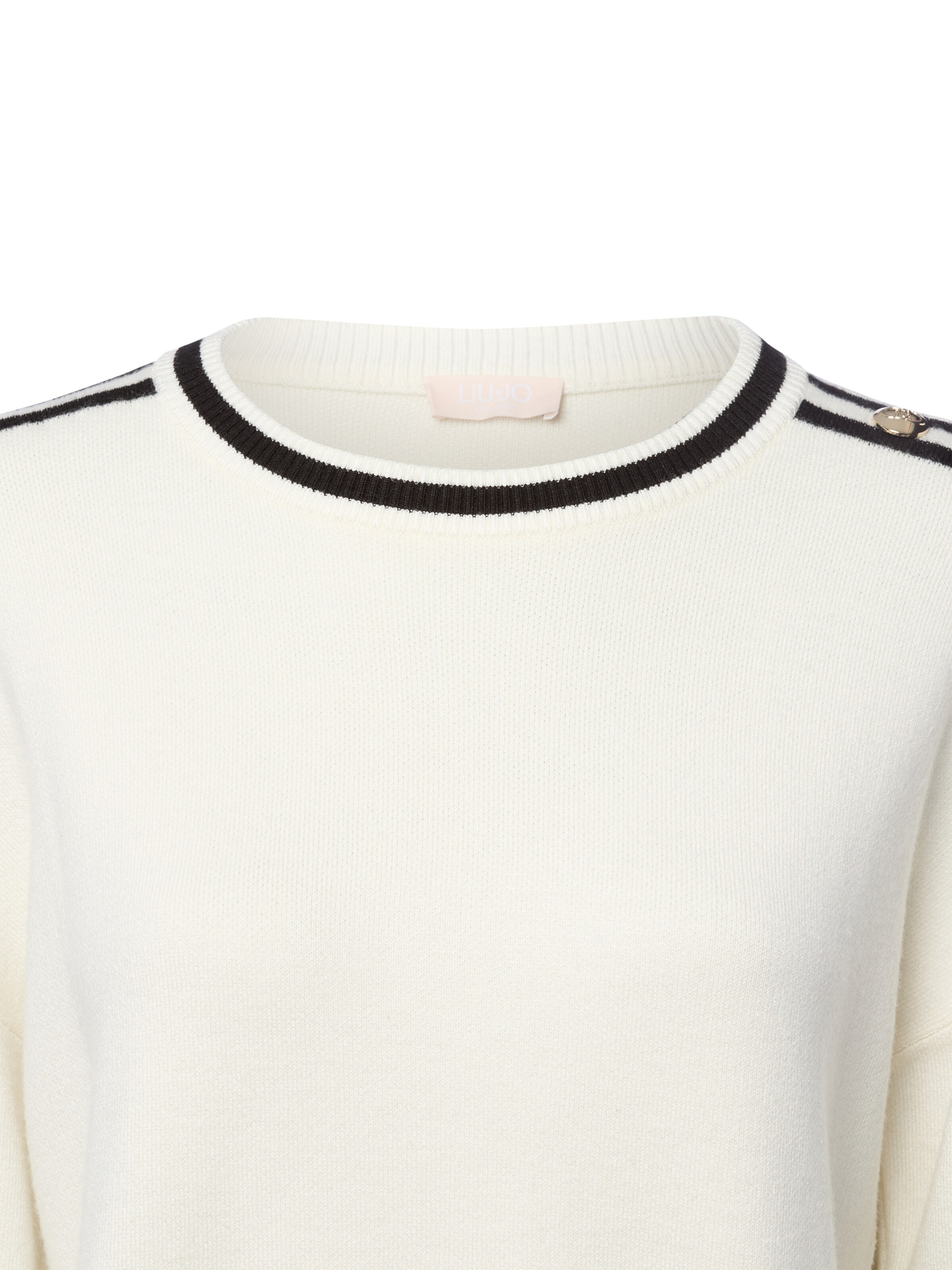 Pull-over 'Maglia Chiusa' Liu Jo en blanc