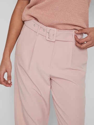 VILA - regular Pantalón plisado 'Ivy' en rosa