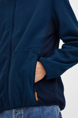 North Bend Fleece Jacket 'Helgo' in Blue