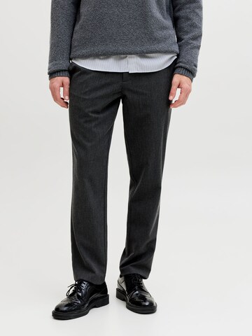 JACK & JONES Regular Панталон Chino 'JPSTollie Connor' в сиво: отпред
