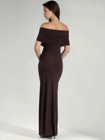 Hiccup Evening dress in Brown
