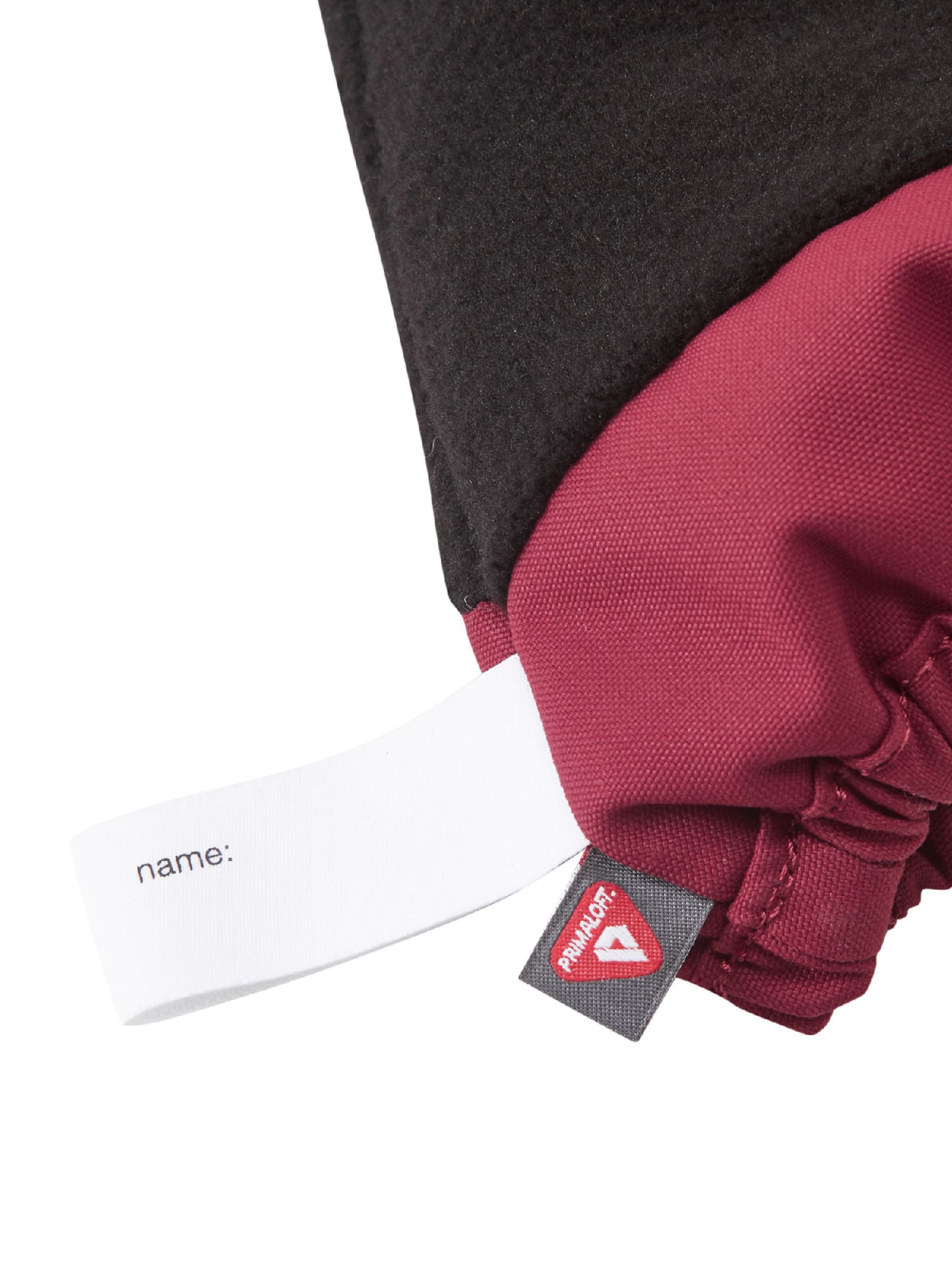 Reima Gloves 'Ote' in Red: side