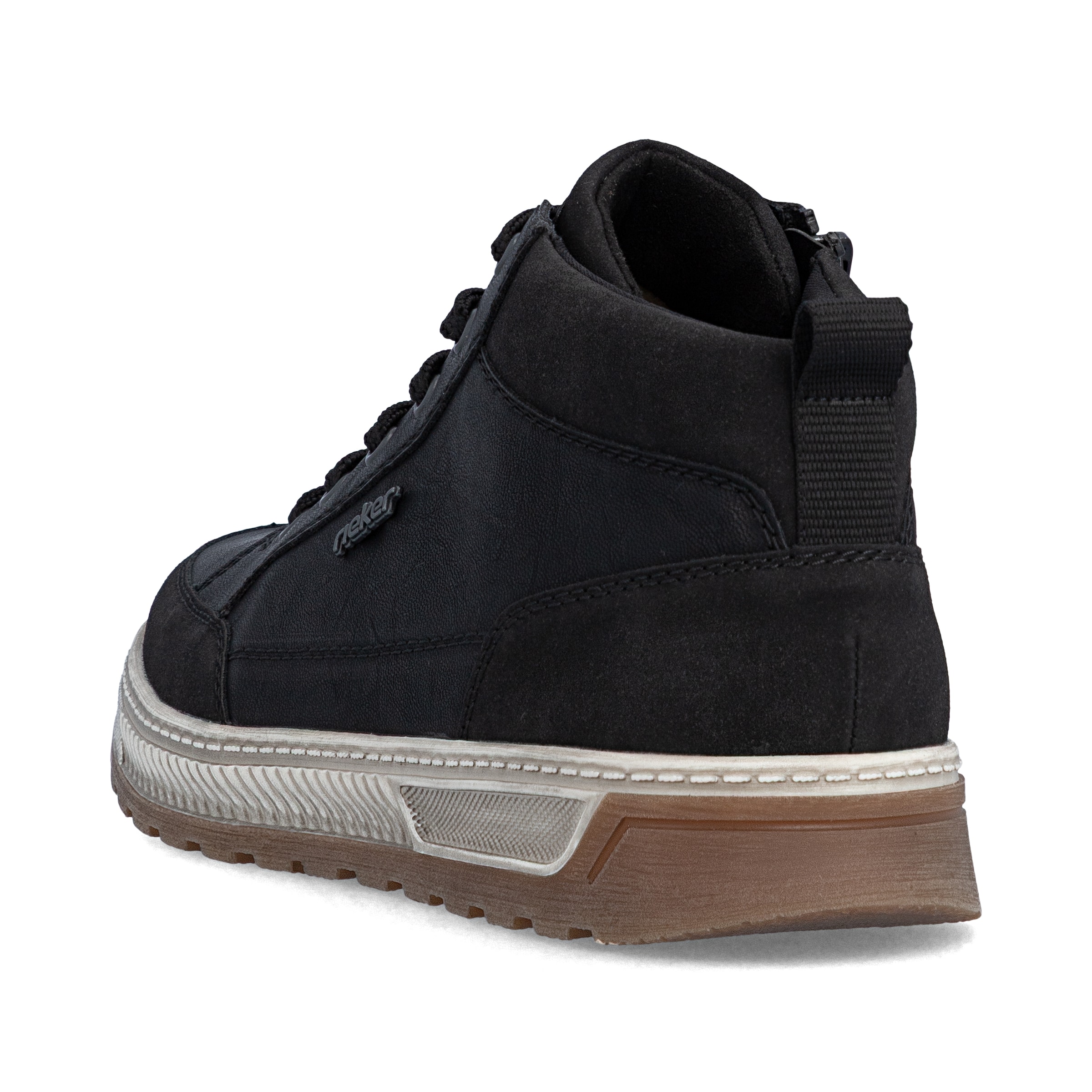 Chaussure de sport à lacets Rieker en noir