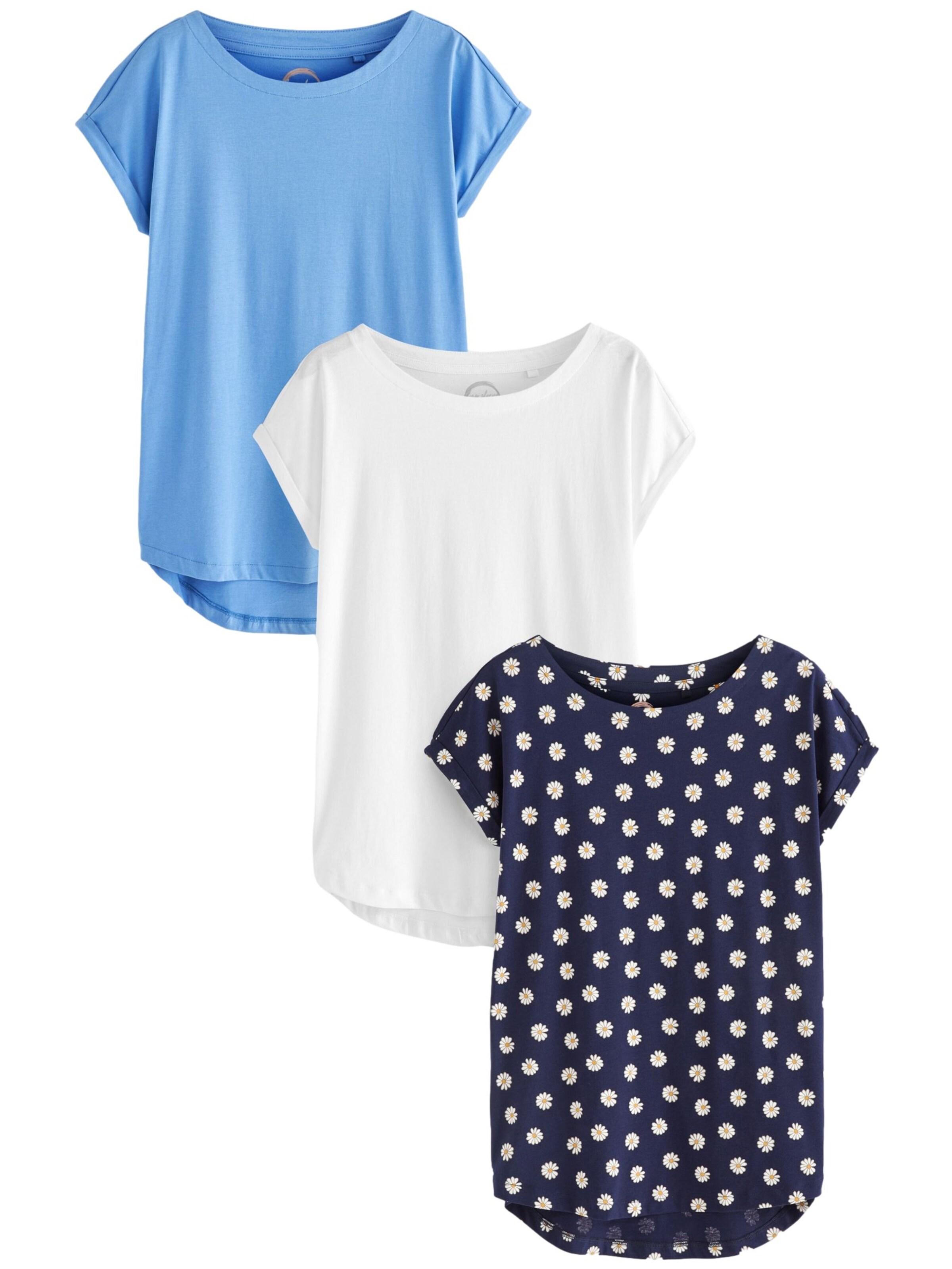 Next Tričko - Modrá: predná strana