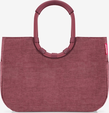 Cabas REISENTHEL en rouge : devant
