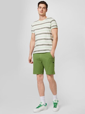 BLEND Regular Broek in Groen