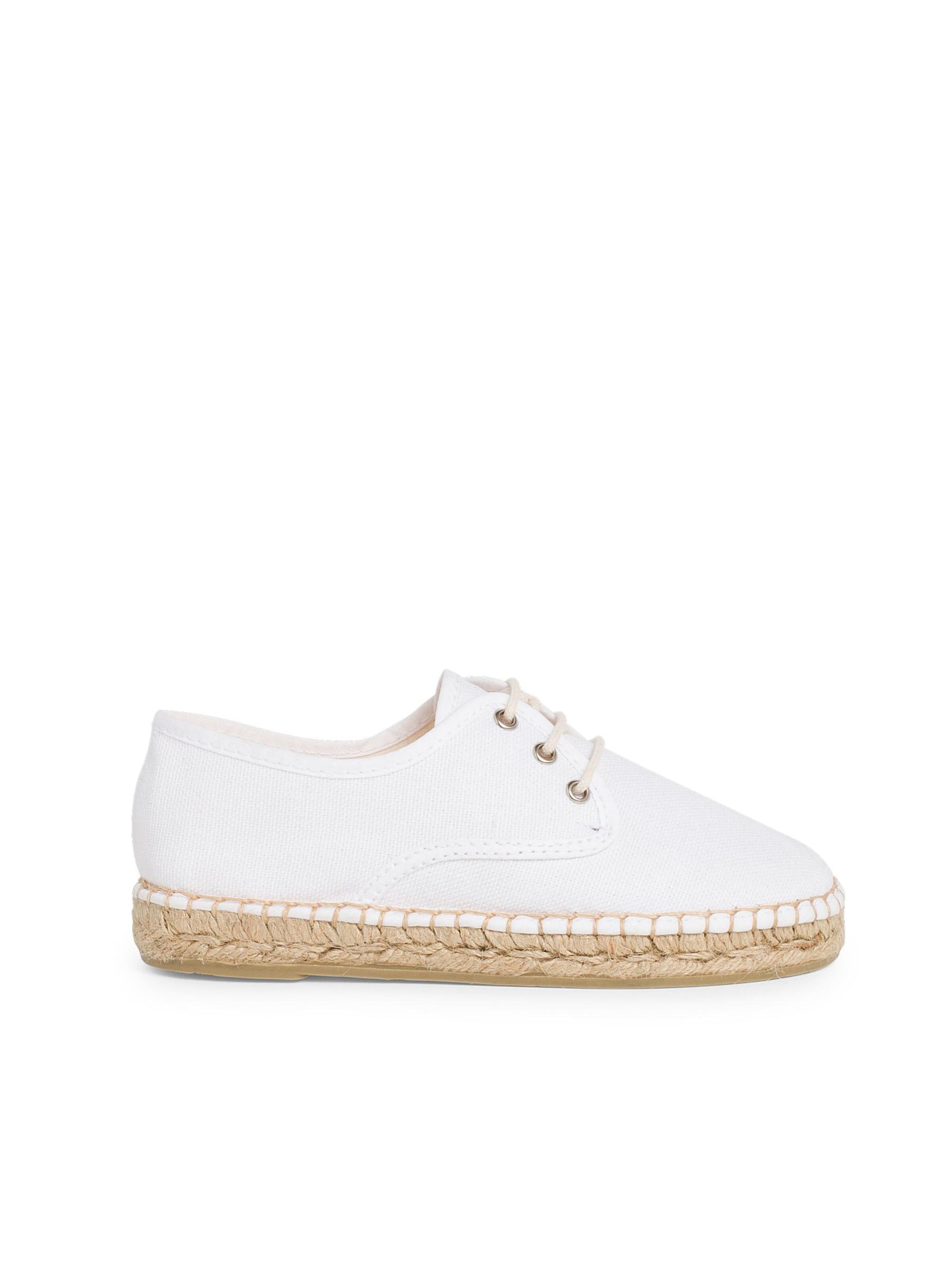 Pisamonas Lage schoen in Wit