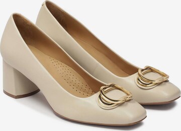 Kazar - Zapatos con plataforma en beige