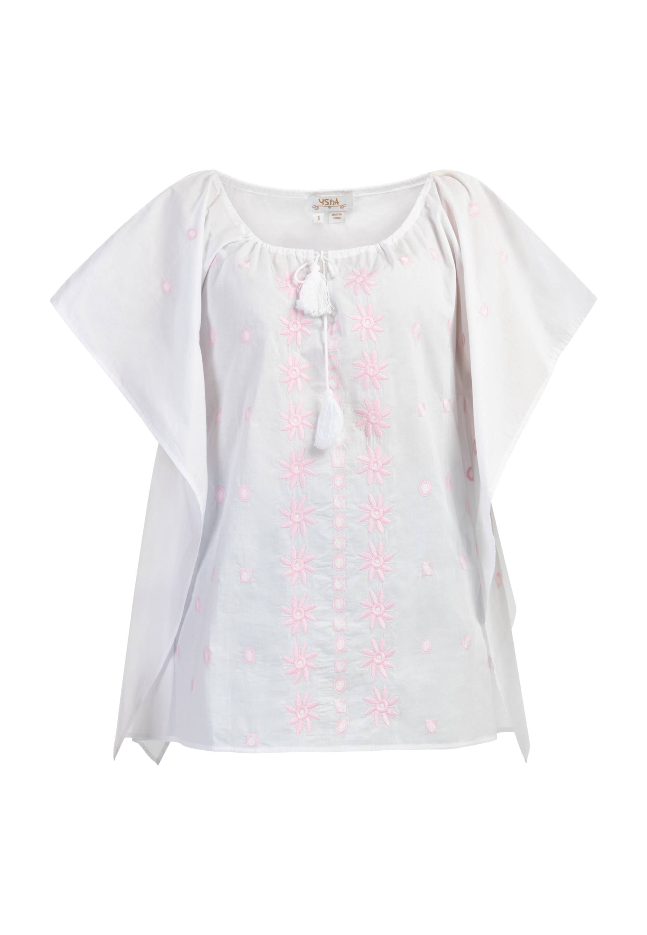 usha FESTIVAL Peleryna w kolorze biały: przód