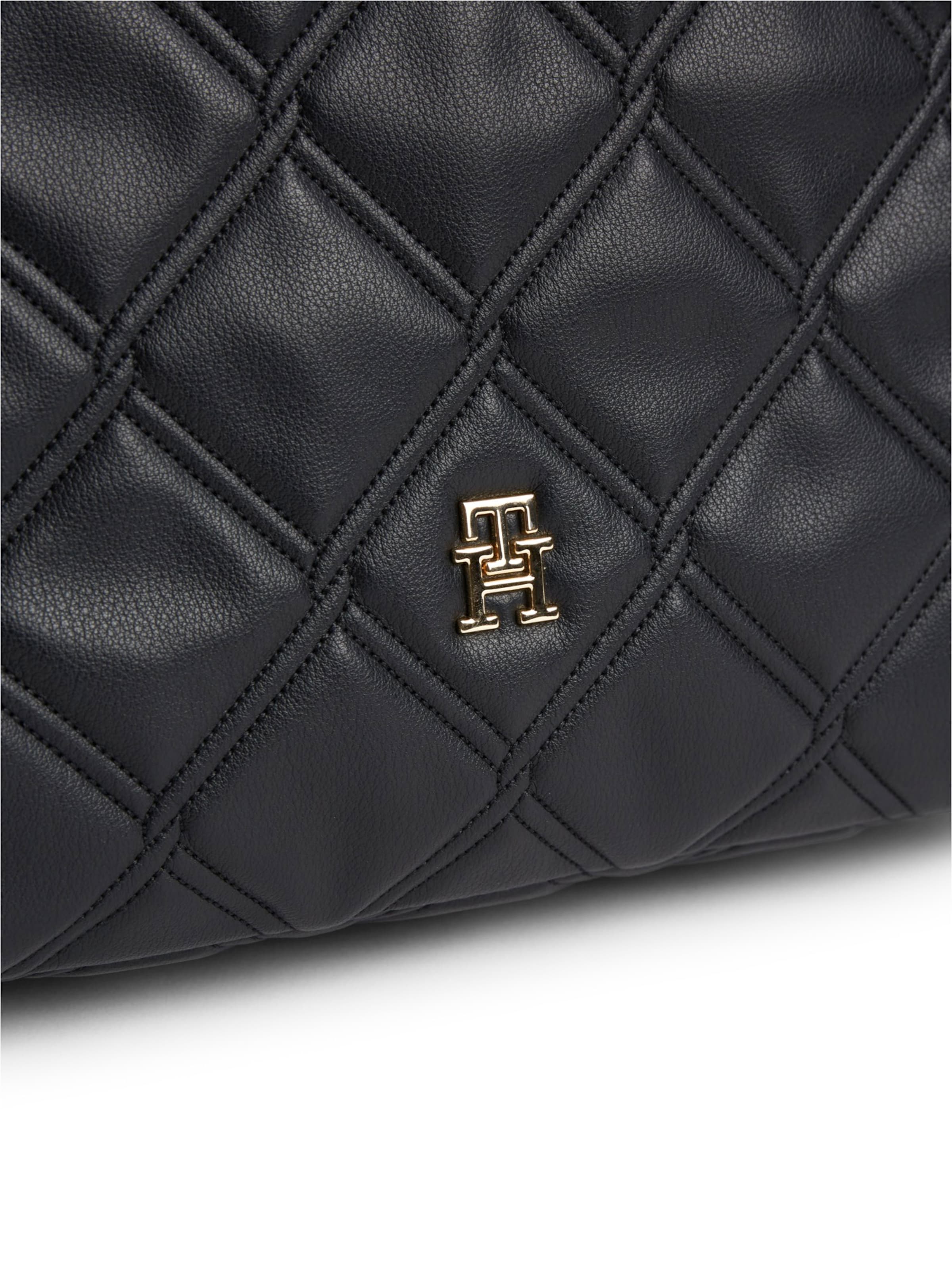 TOMMY HILFIGER Shopper in Schwarz