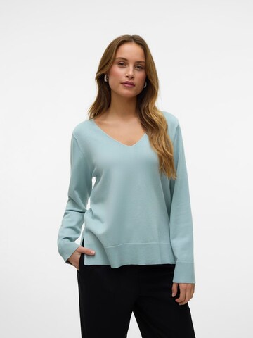 VERO MODA Pulóver 'VMSilje' - zöld: elől