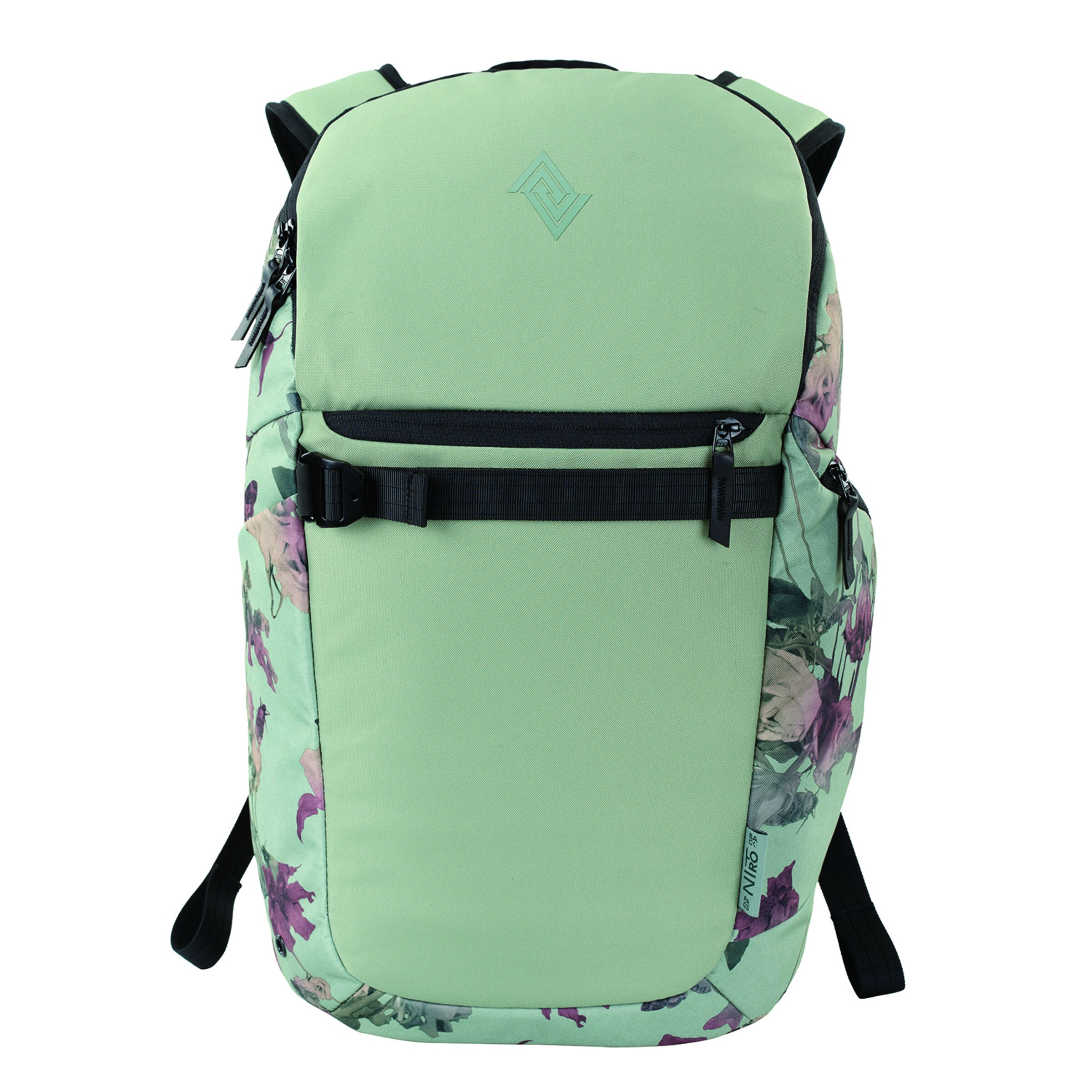 NitroBags Backpack 'Nikuro' in Green: front