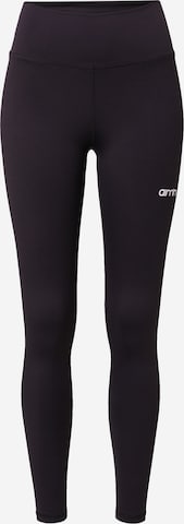 aim'n Skinny Sportbroek in Zwart: voorkant