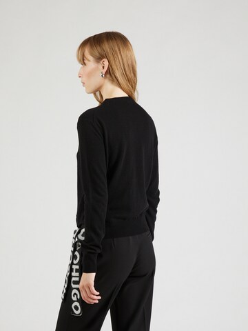 HUGO Pullover 'Stiel' in Schwarz
