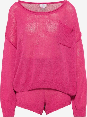 IZIA Loungewear in Pink: front