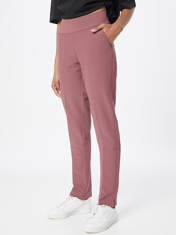 ADIDAS GOLF Regular Workout Pants in Red: front