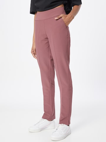 Regular Pantalon de sport ADIDAS GOLF en rouge : devant