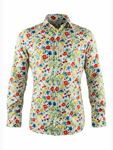 HENRIK Slim fit Button Up Shirt in Mixed colors: front