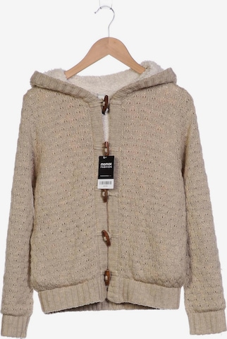 Pull&Bear Sweatshirt & Zip-Up Hoodie in M in Beige: front