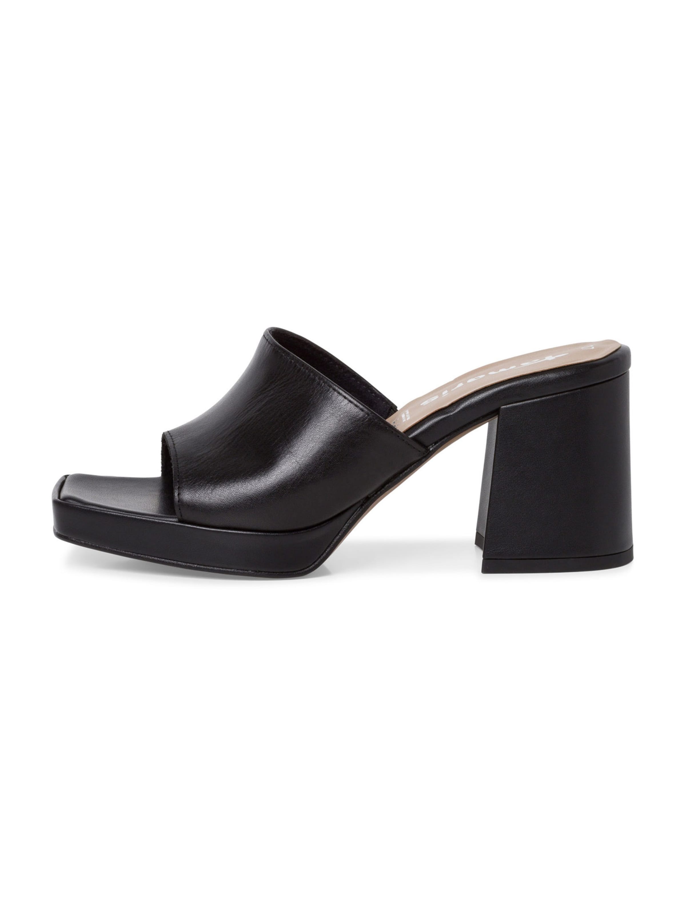 Tamaris Pantolette in Schwarz
