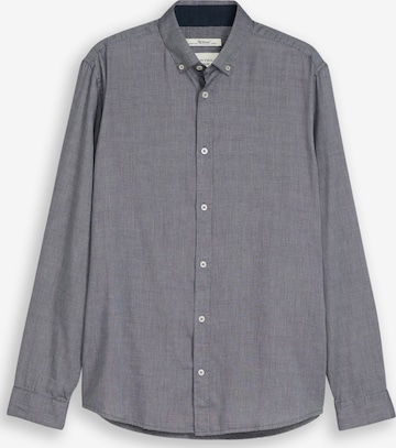 TOM TAILOR Regular Fit Businesshemd in Grau: Vorderseite