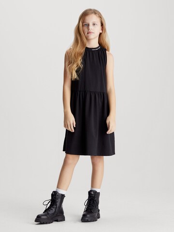 Calvin Klein Jeans Dress in Black: front