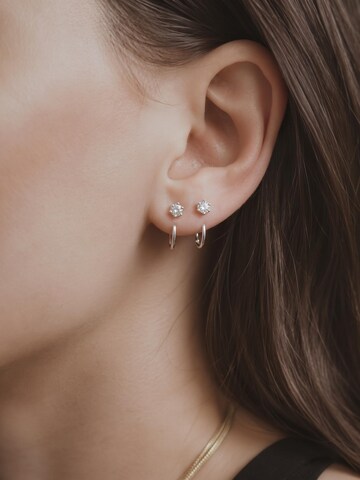 Kamakula Earrings 'Mini C' in Gold