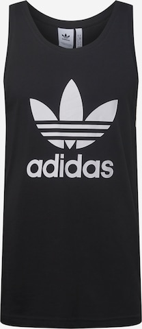 T-Shirt 'Adicolor Classics Trefoil' ADIDAS ORIGINALS en noir : devant