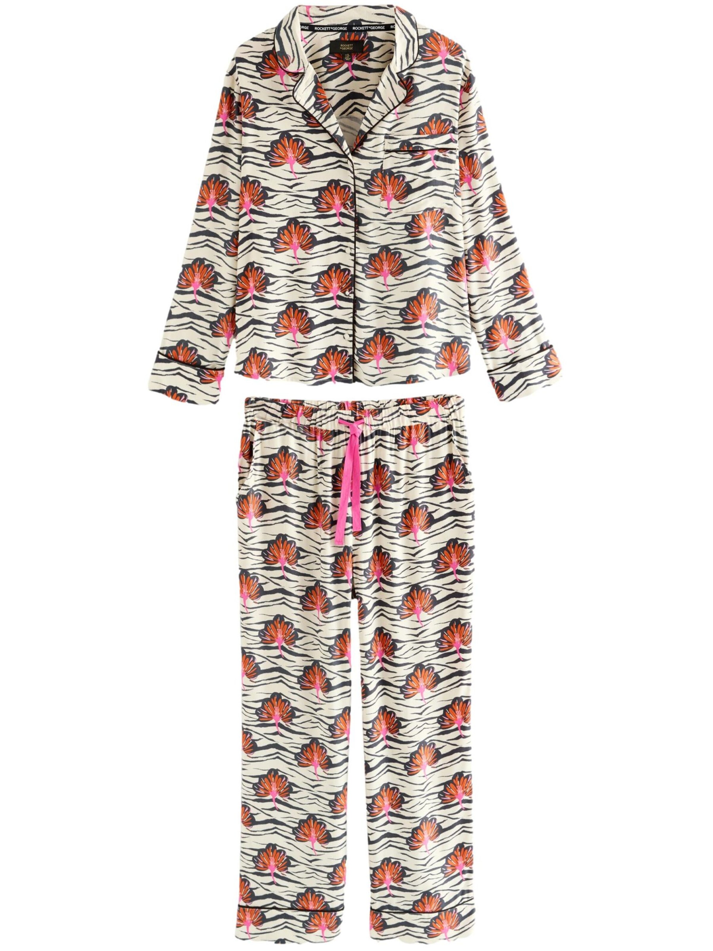 Rockett St George Пижама в Черный: спереди