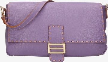 Sac bandoulière Gave Lux en violet : devant