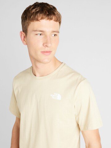 THE NORTH FACE T-shirt 'REDBOX' i beige