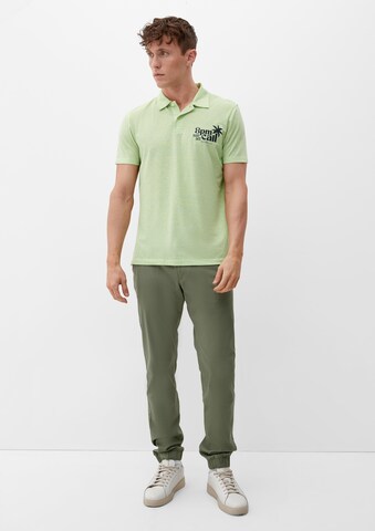 s.Oliver Poloshirt in Grün