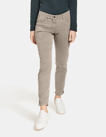 GERRY WEBER Regular Jeans i beige: forside