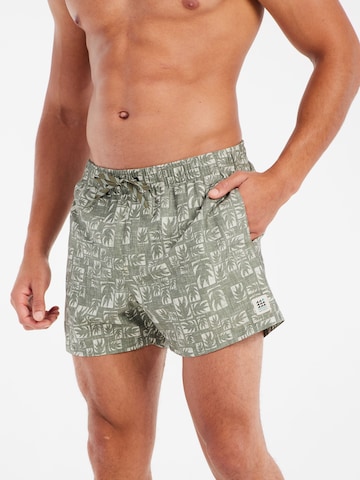 PROTEST Badeshorts 'PRTTifton' in Grün