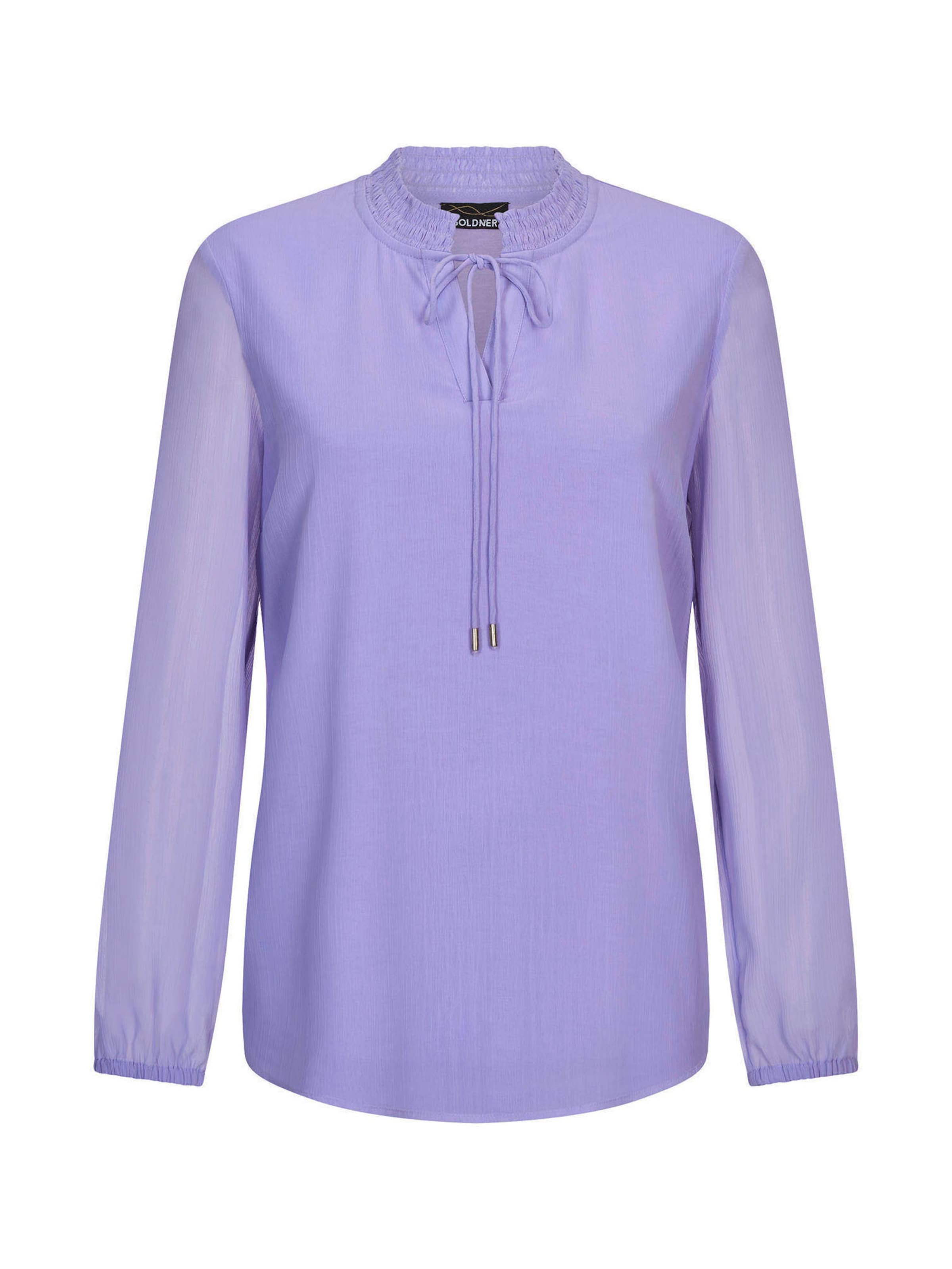 Goldner Blouse in Purple: front