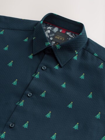 Next Средняя посадка Рубашка в Зеленый