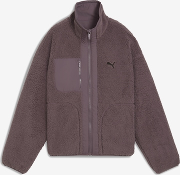 Veste en polaire fonctionnelle PUMA en violet : devant